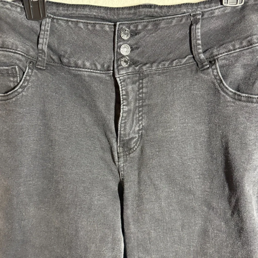 Royalty For Me Skinny Jeans‎ Women 38x27 Black Denim Stretch Slim Fit Streetwear